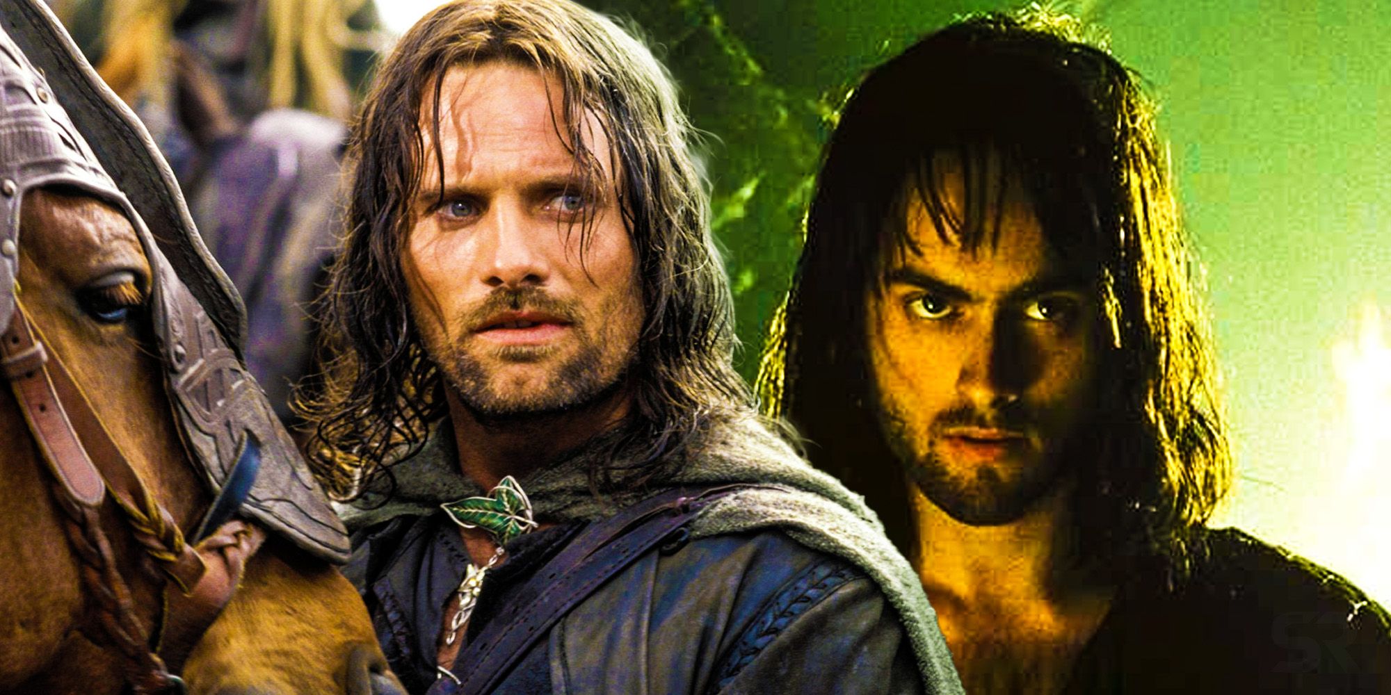 Viggo mortensen stuart townsend Aragorn Lord of the Rings recast