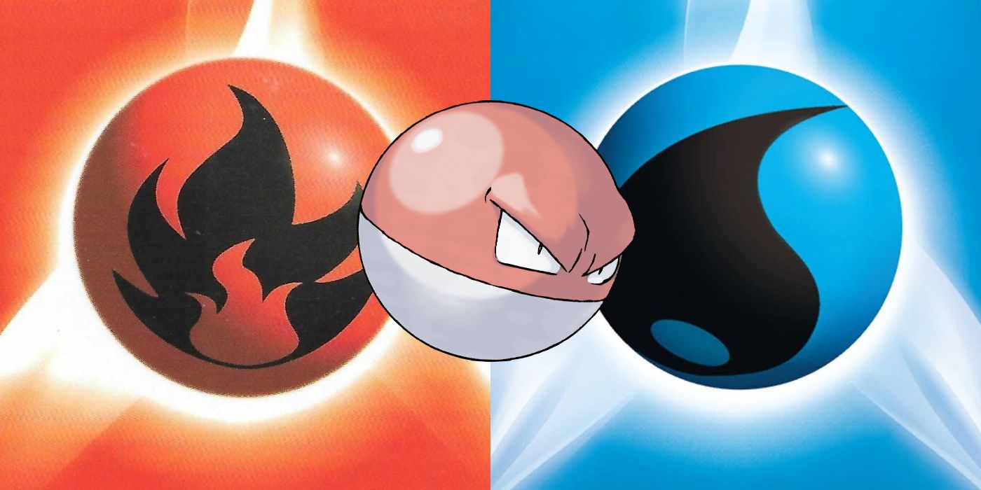 Voltorb Pokemon Fire Water type Cover