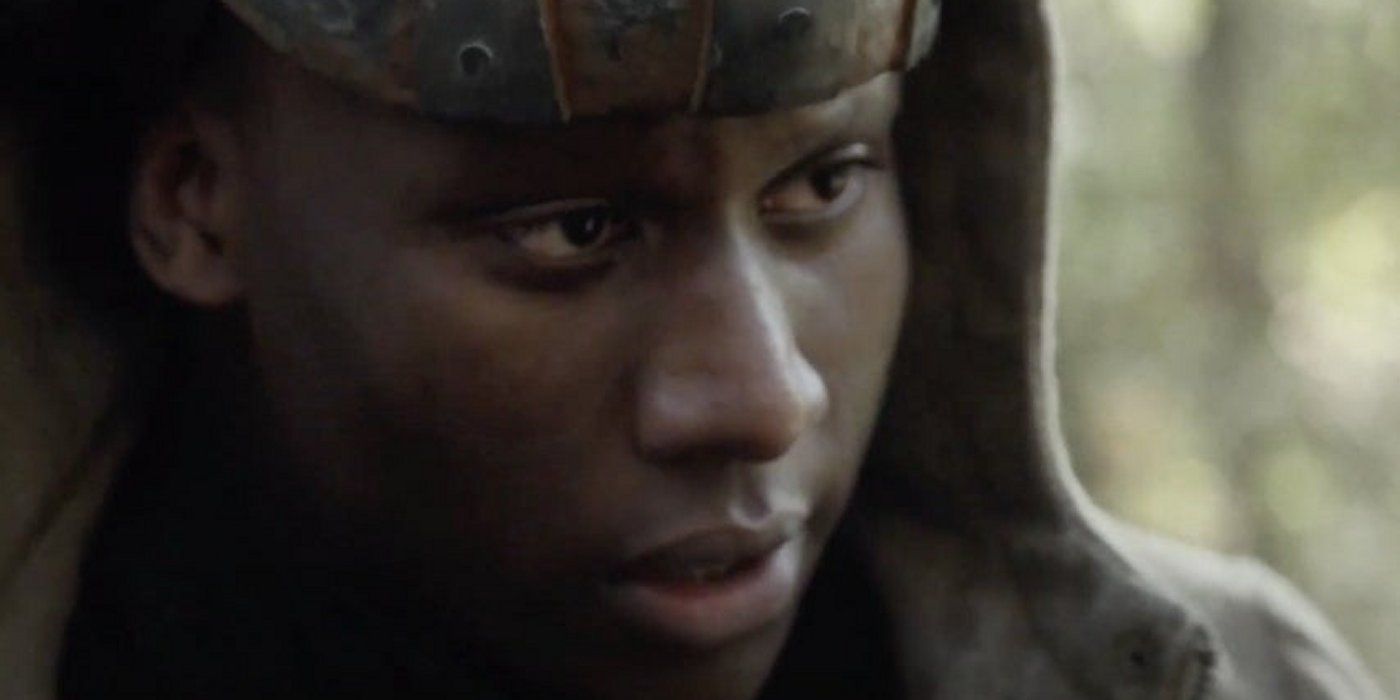 Close-up of Elijah in The Walking Dead