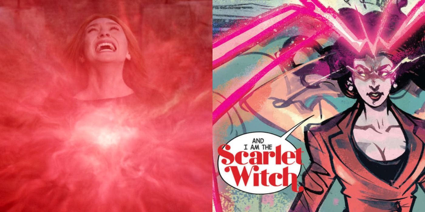 Wanda uses Chaos Magic/Scarlet Witch does the same