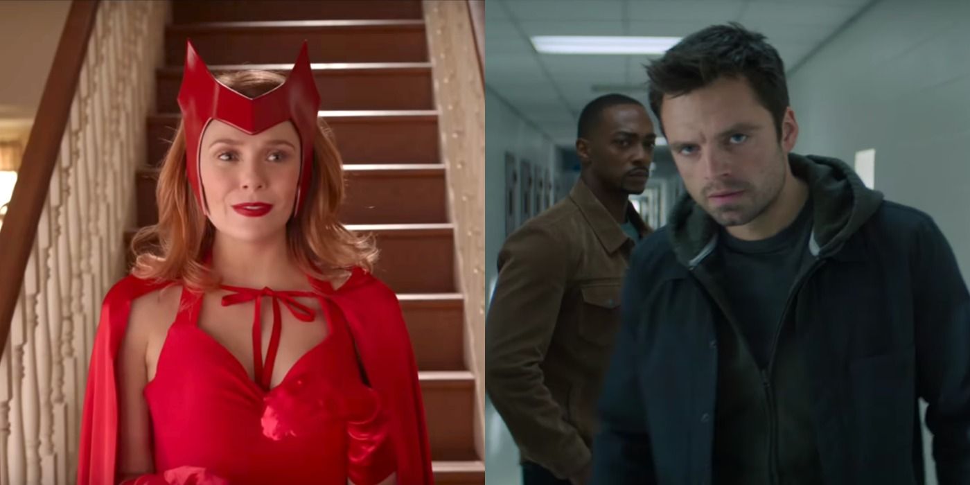 Scarlet Witch WandaVision Falcon Winter Soldier