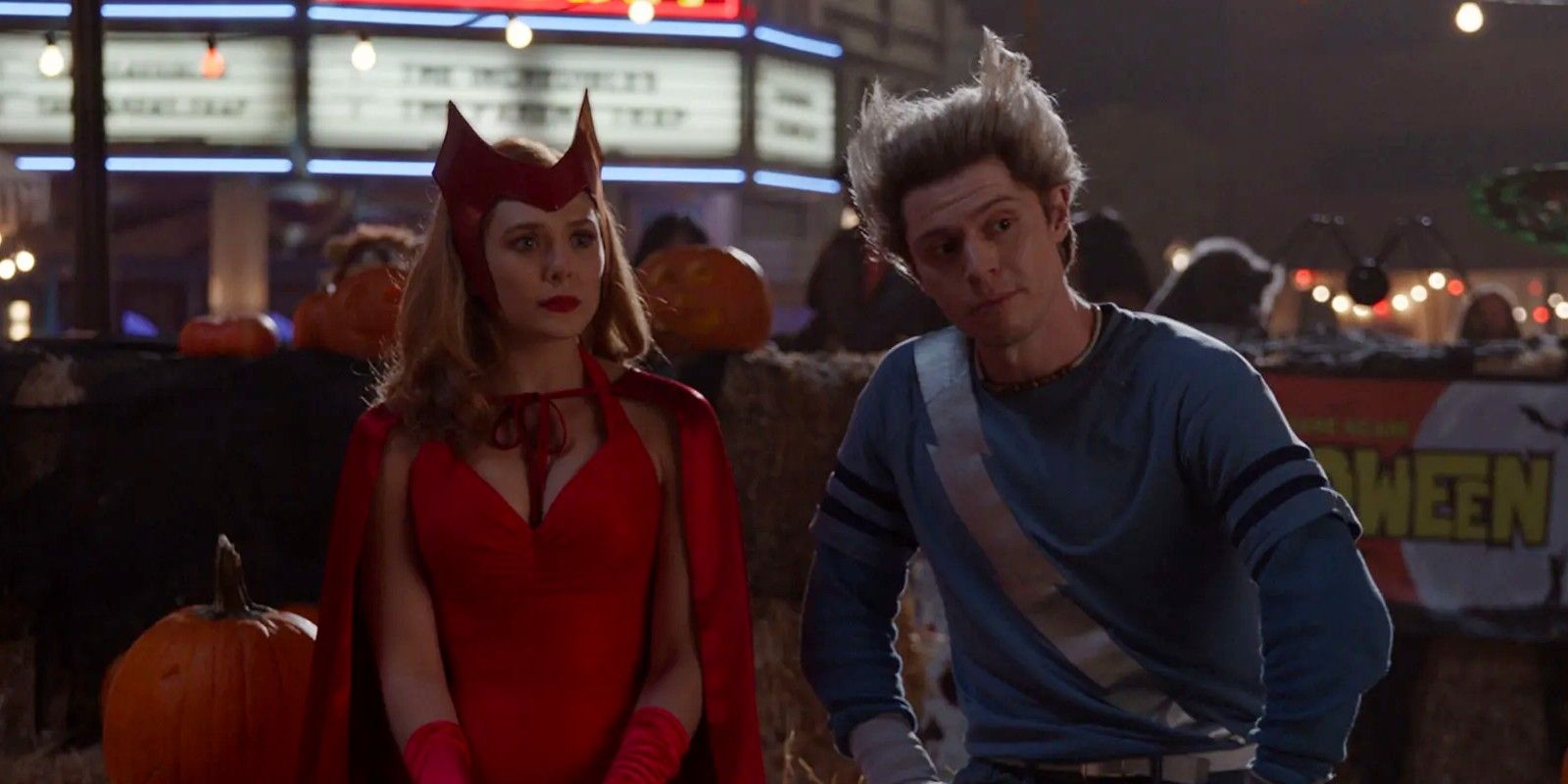 Wanda and Quicksilver in WandaVision