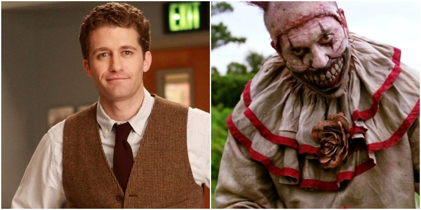 Will from Glee and Twisty from American Horror Story
