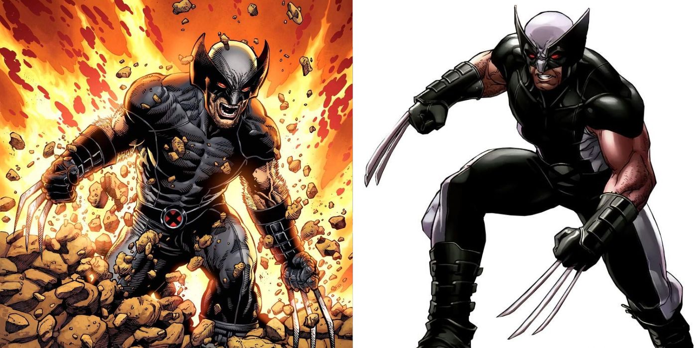 Wolverine vestindo seu traje preto em X-Force.