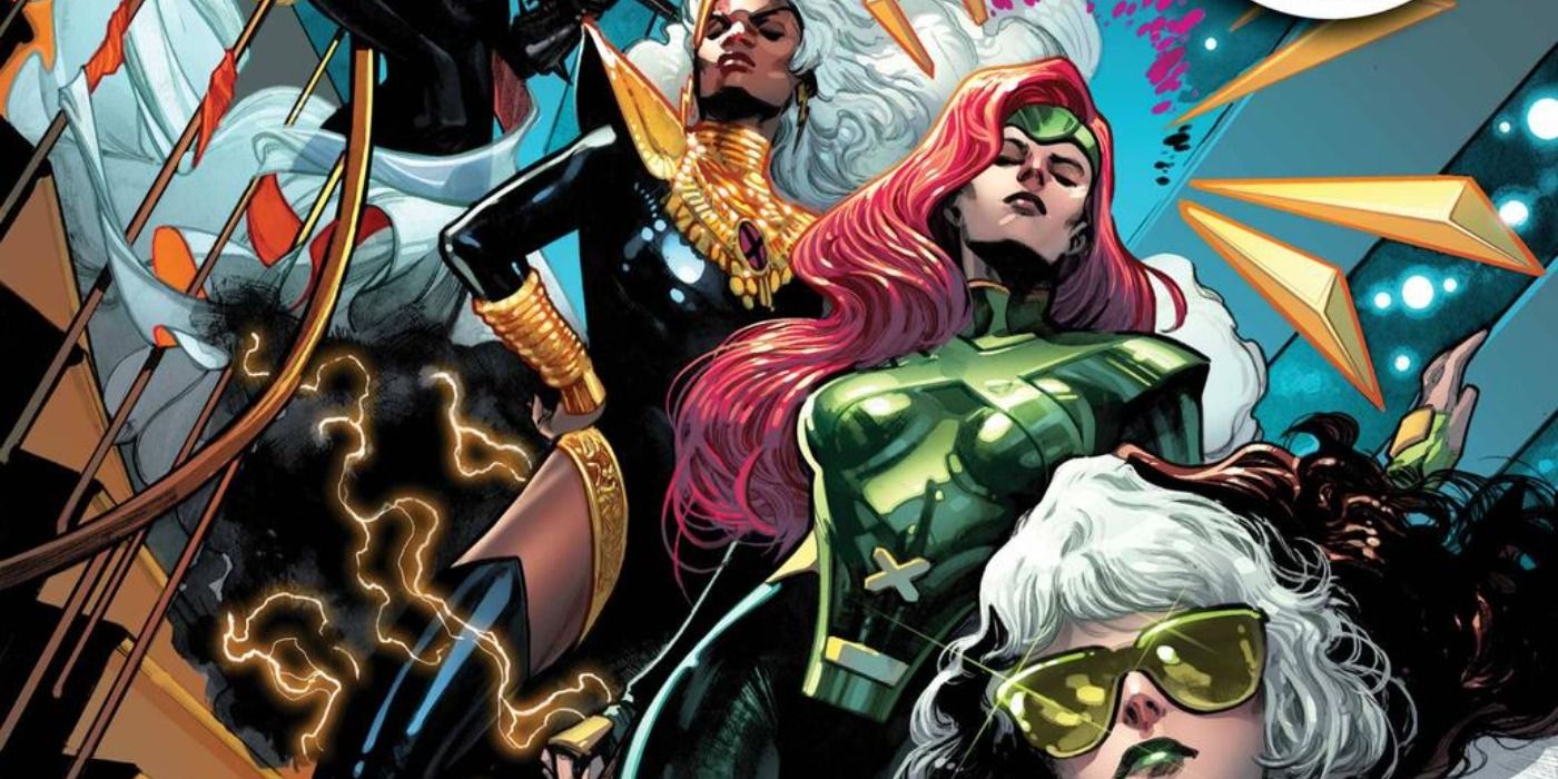 Storm, Jean, dan Rogue di X-Men Hellfire Gala