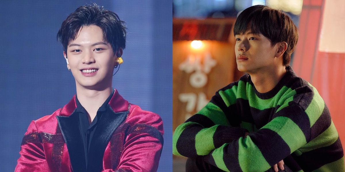 Sungjae on stage and in Mystic Pop-Up Bar as Kang-bae 