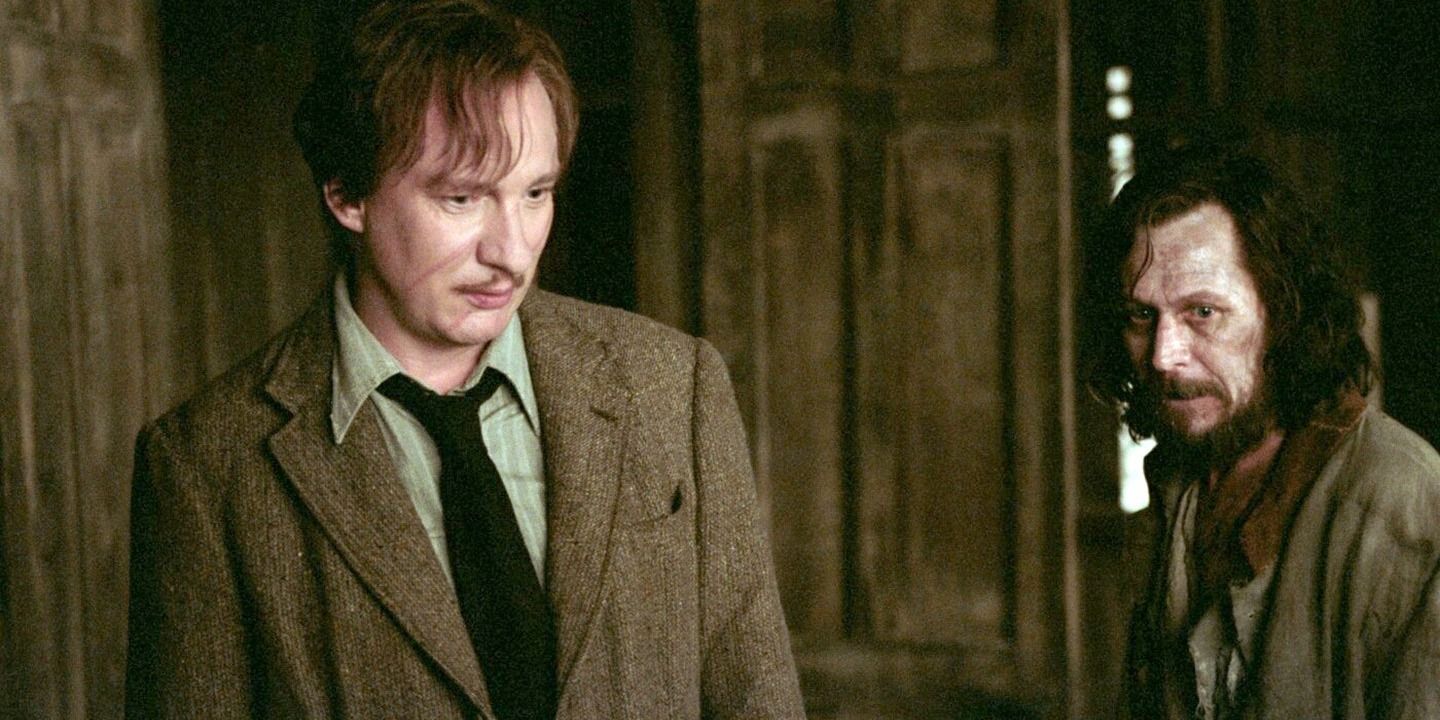 Remus and Sirius looking distressed in Harry Potter