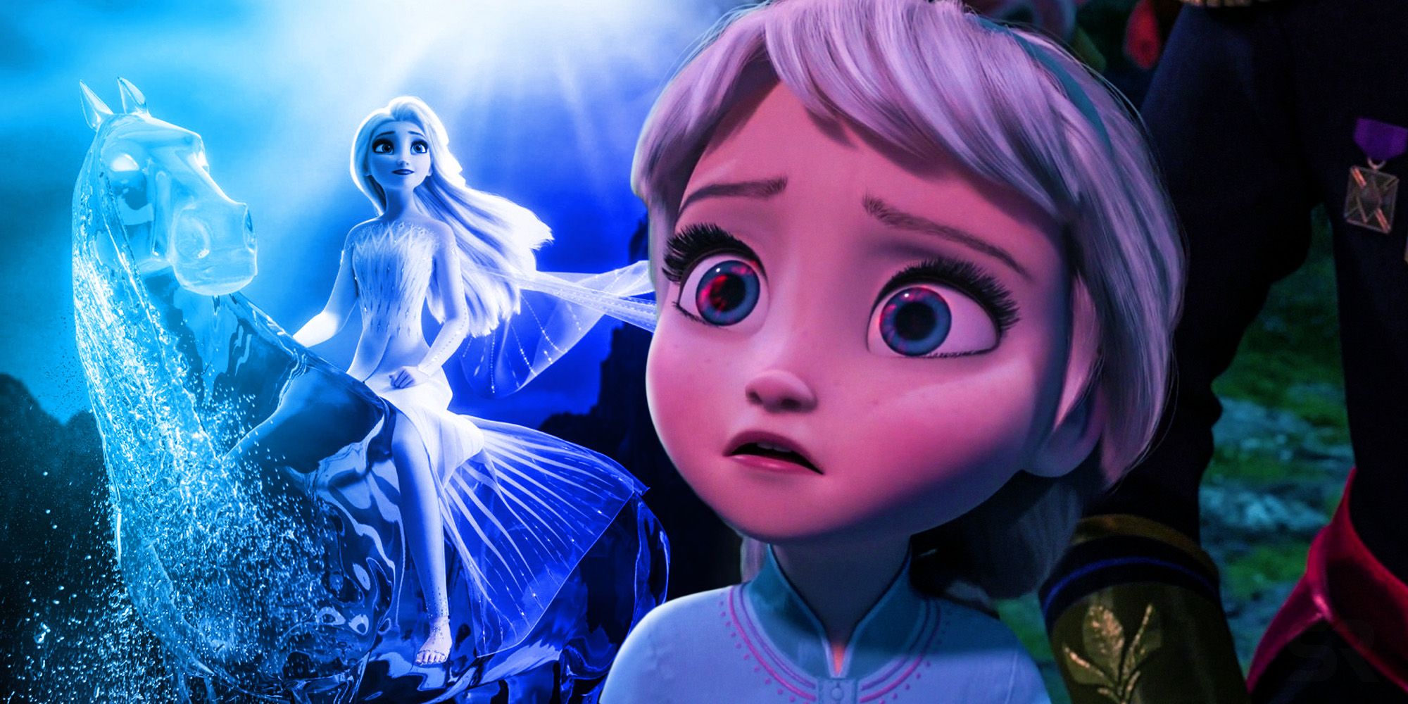 Young Elsa Frozen 2 the fifth spirit