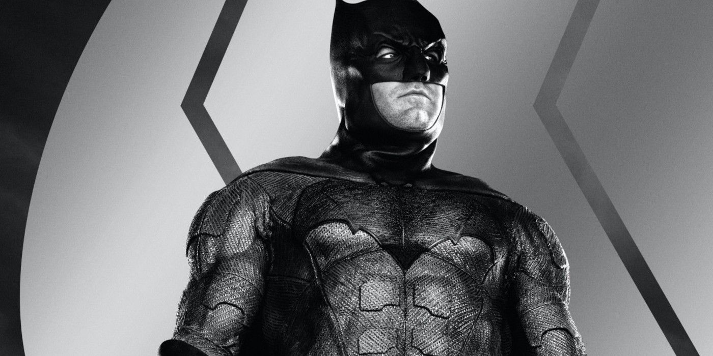 Zack Snyder's Justice League Batman Ben Affleck poster