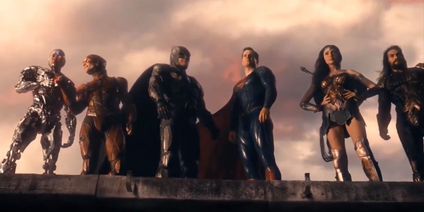 Zack Snyder's Justice League full team