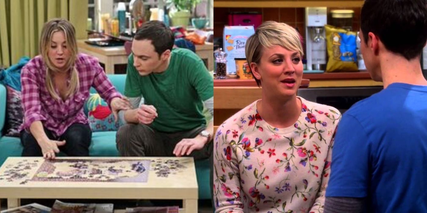a feature image for pennys apartment, showing sheldon and penny