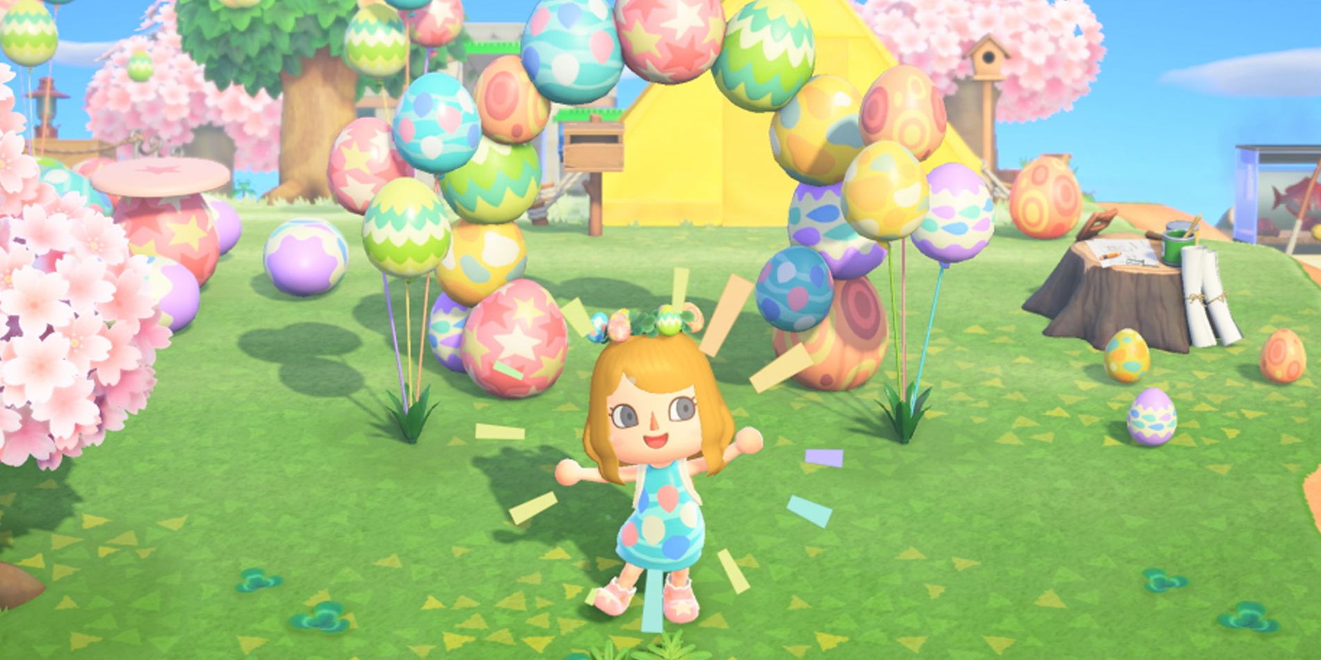 Animal Crossing Hides Eggs Early In Preparation For Bunny Day