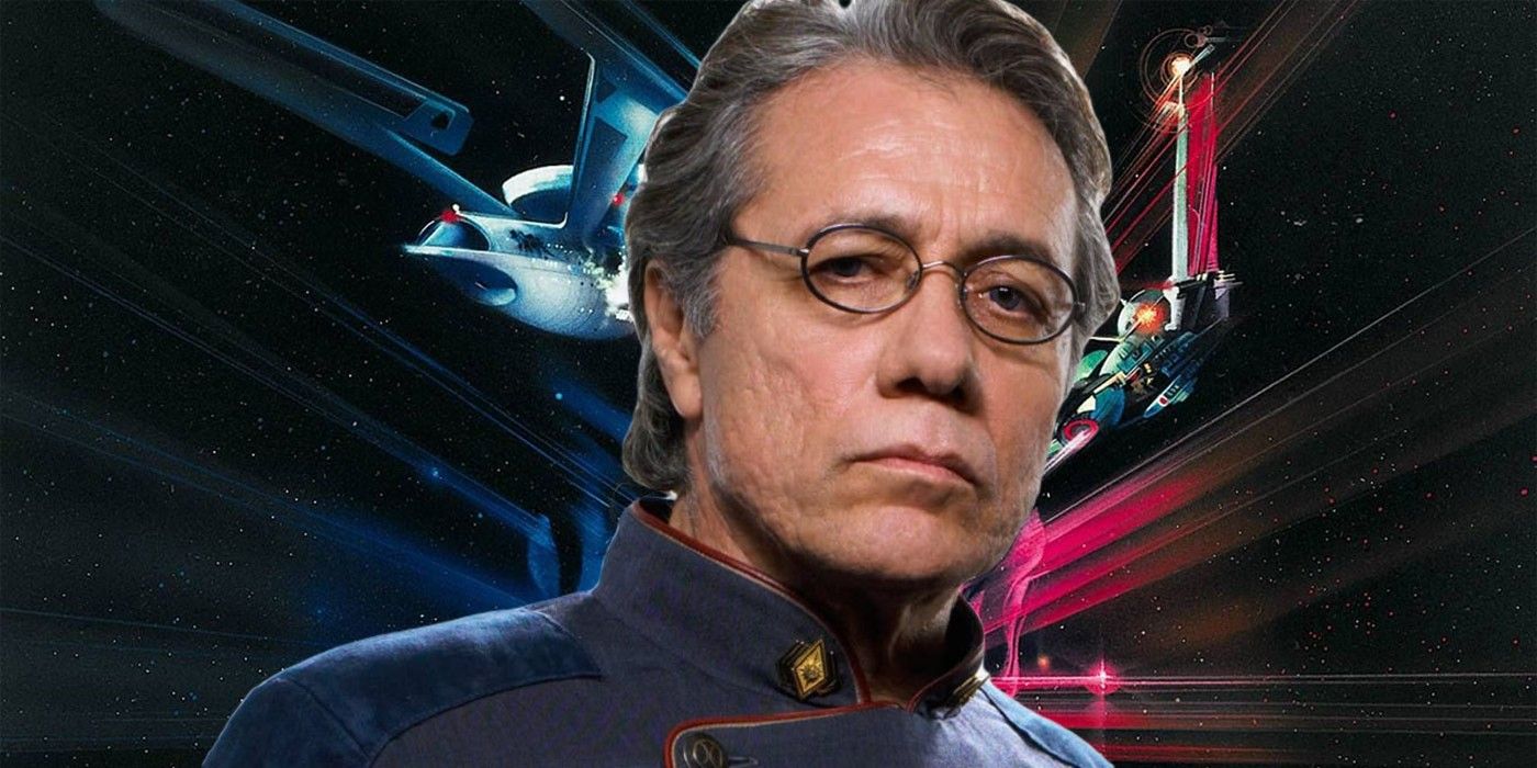 Edward James Olmos as William Adama from Battlestar Galactica