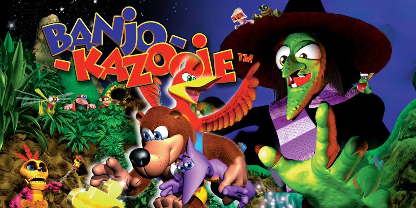 The cover art for Banjo-Kazooie