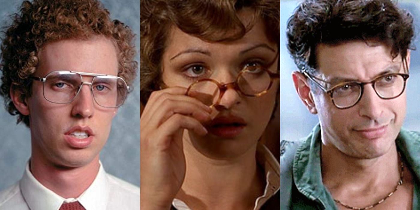 Collage of some of the best nerds in movies.