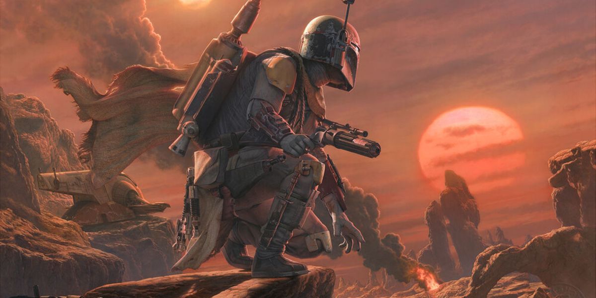 Boba Fett hunting on Tatooine