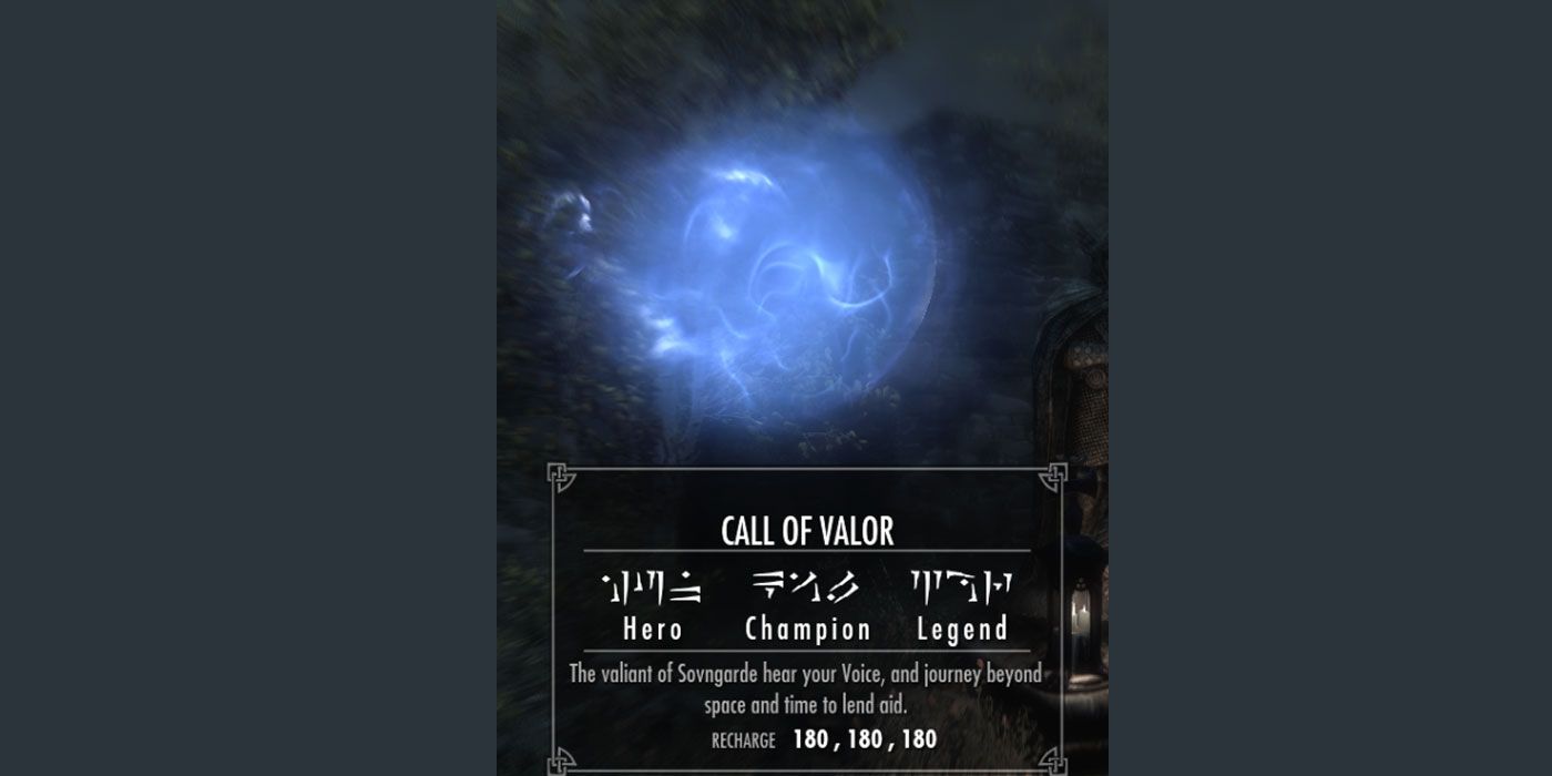 Elder Scrolls: Every Dragonshout In Skyrim, Ranked Worst To Best Call of Valor