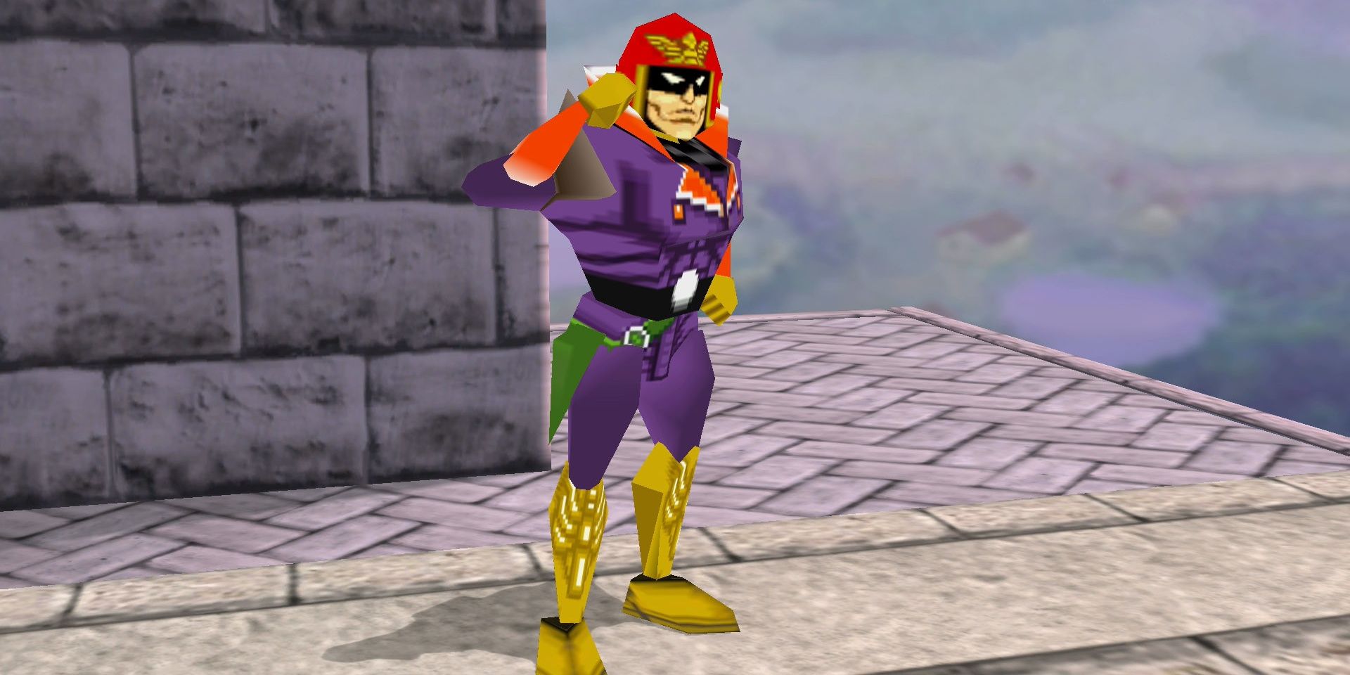 Captain Falcon from Super Smash Bros.