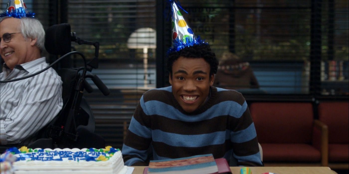 Donald Glover as Troy Barnes.