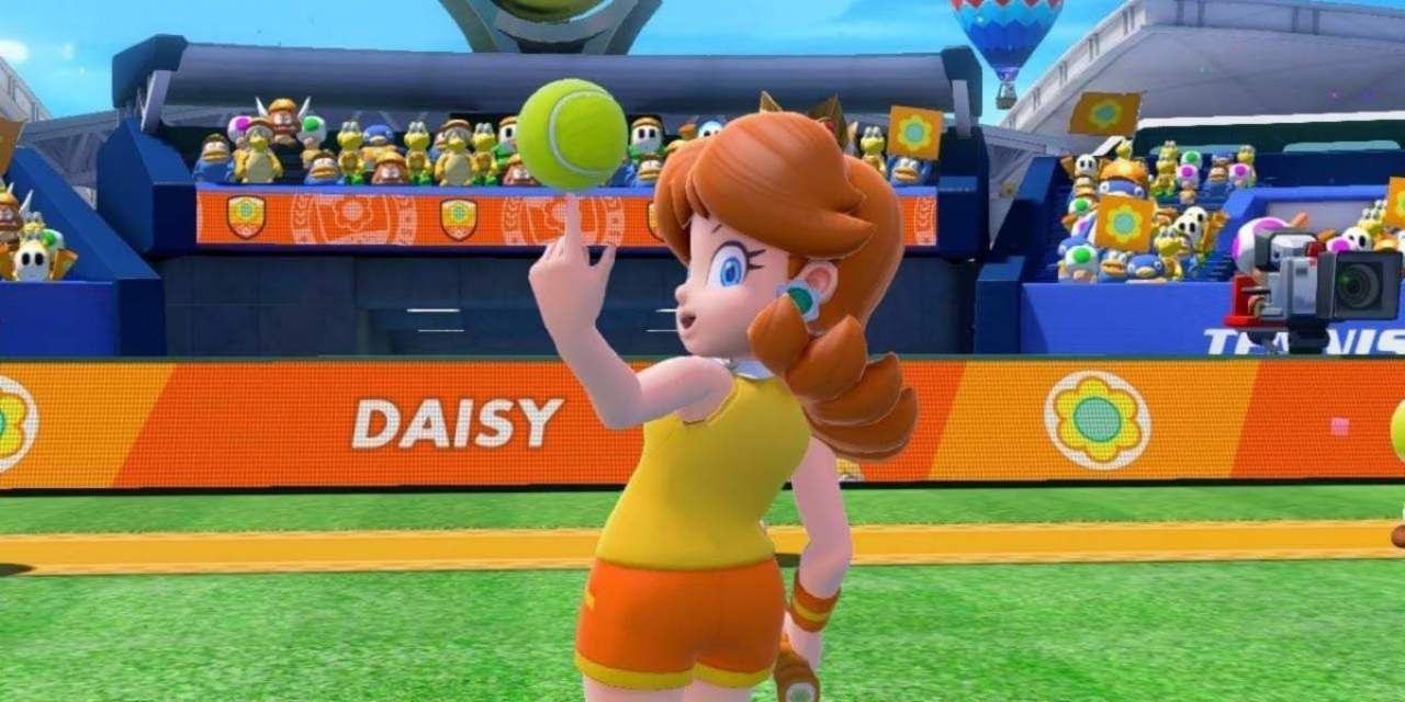 Daisy in Mario Tennis Aces 