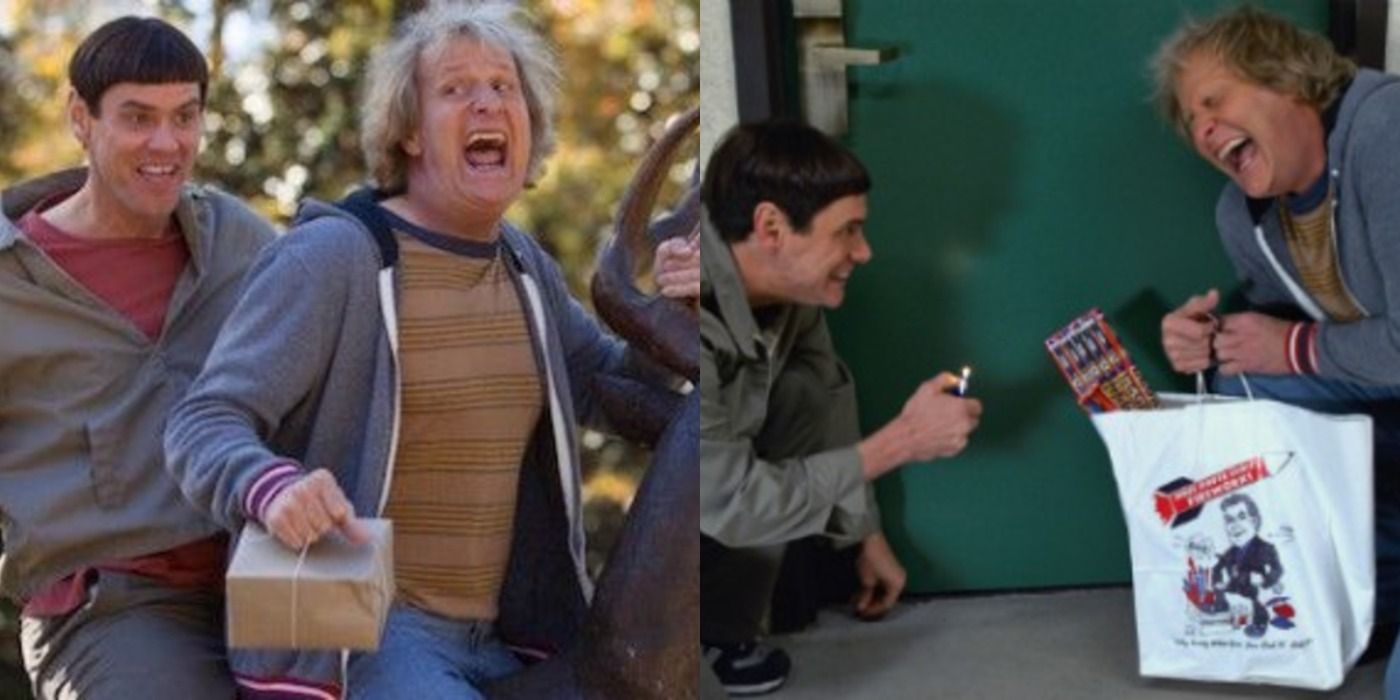 Dumb and Dumber To starring Jeff Daniels as Harry Dunne and Jim Carrey as Lloyd Christmas