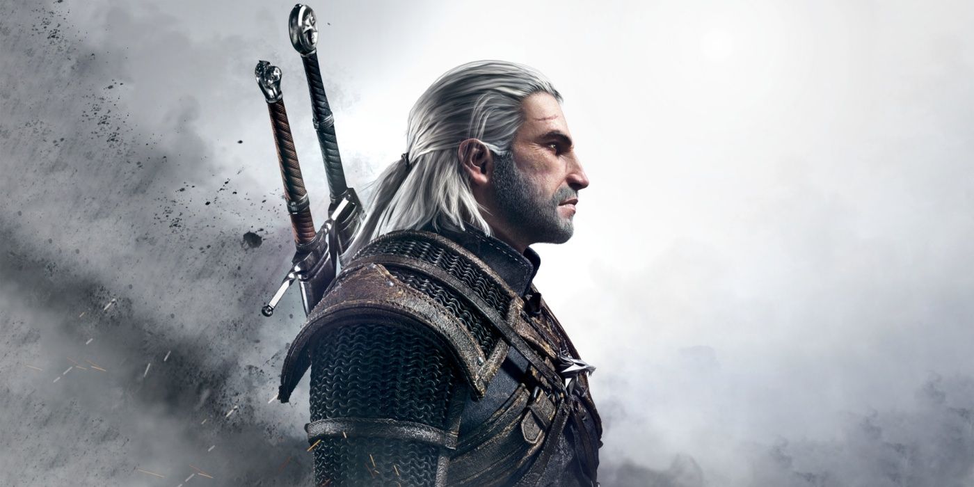 Geralt the witcher 3 smoky background