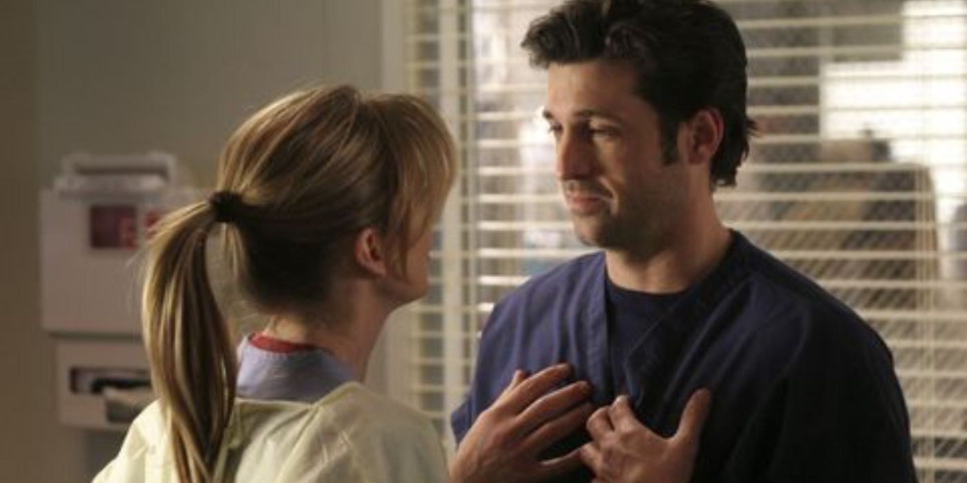 Derek and Meredith post-surgery.