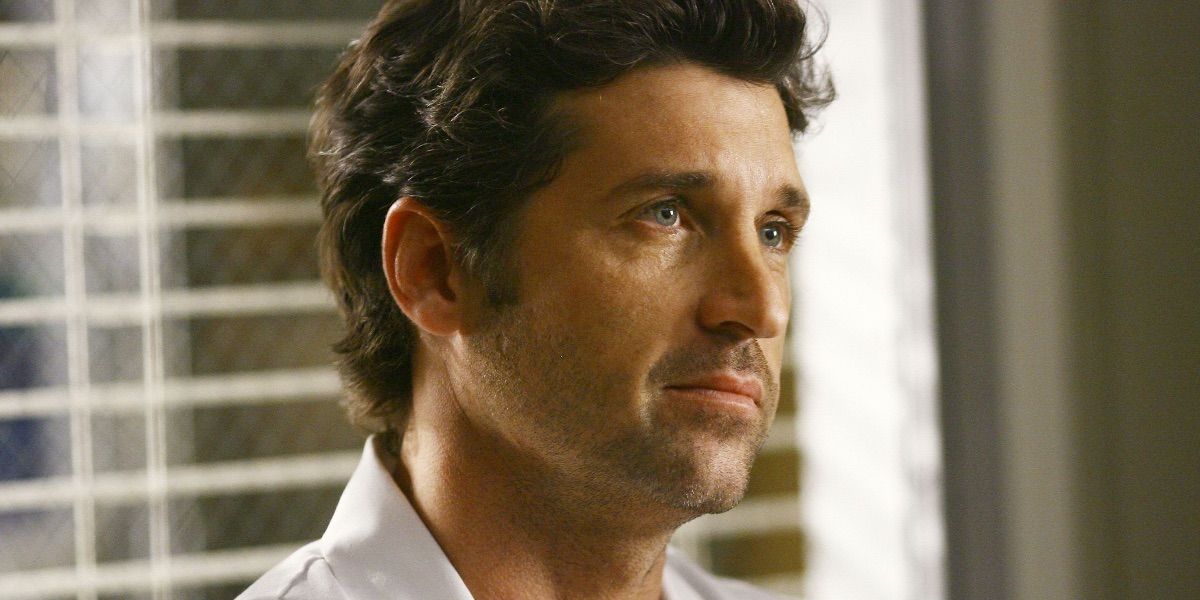 An image of Derek Shepherd looking at something off-screen