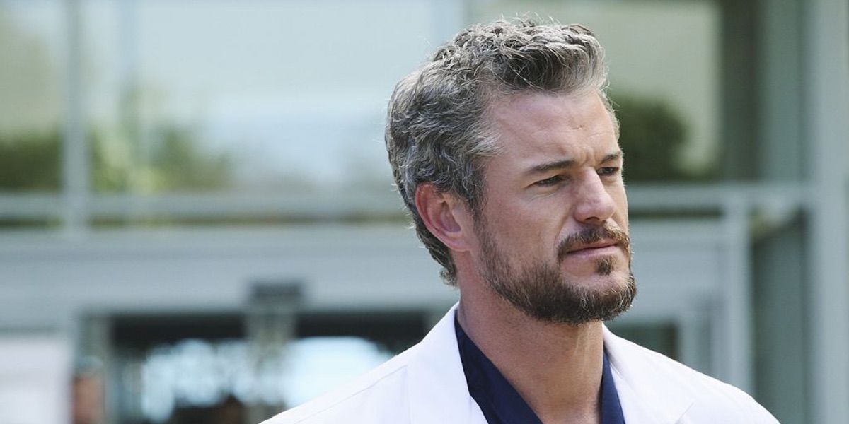 Mark Sloan looking at something off-screen in Grey's Anatomy.