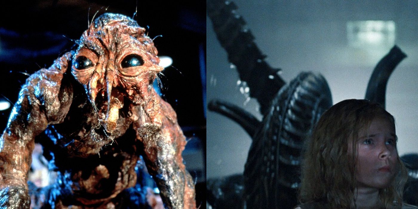 Seth Brundle in The Fly and Newt in Aliens