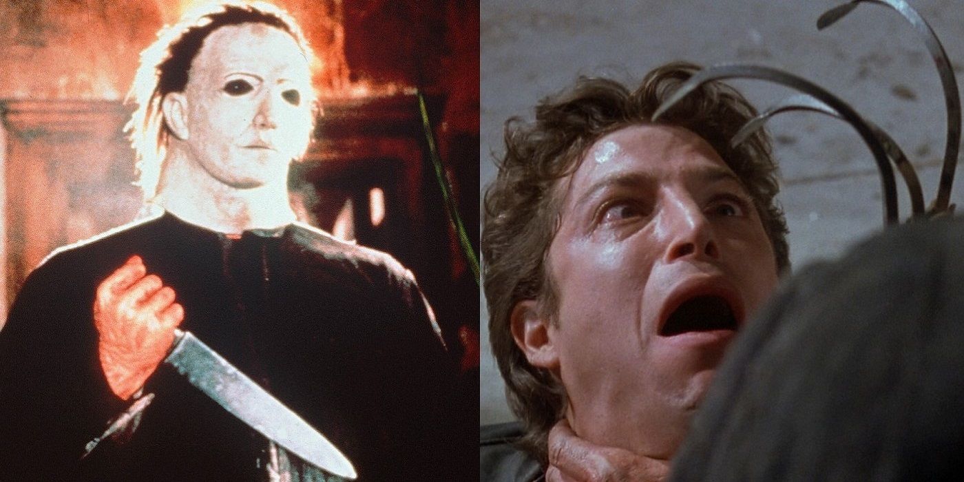 Michael Myers in Halloween 5 and Mikey in Halloween 5