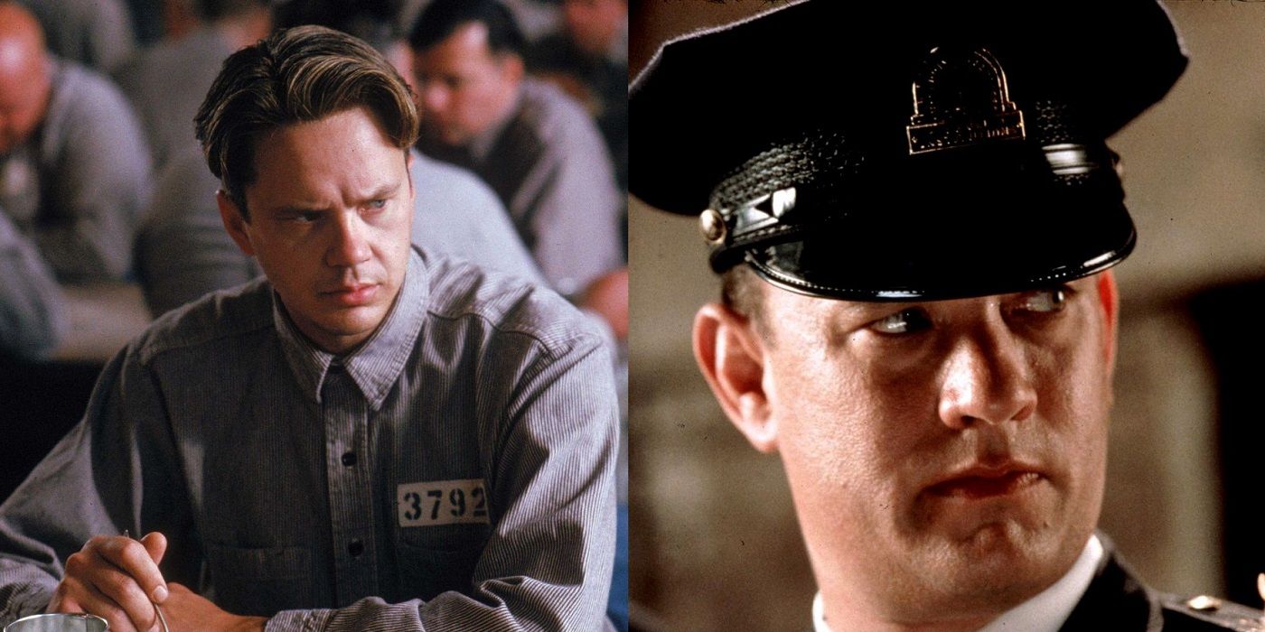Andy from Shawshank Redemption and Paul in The Green Mile