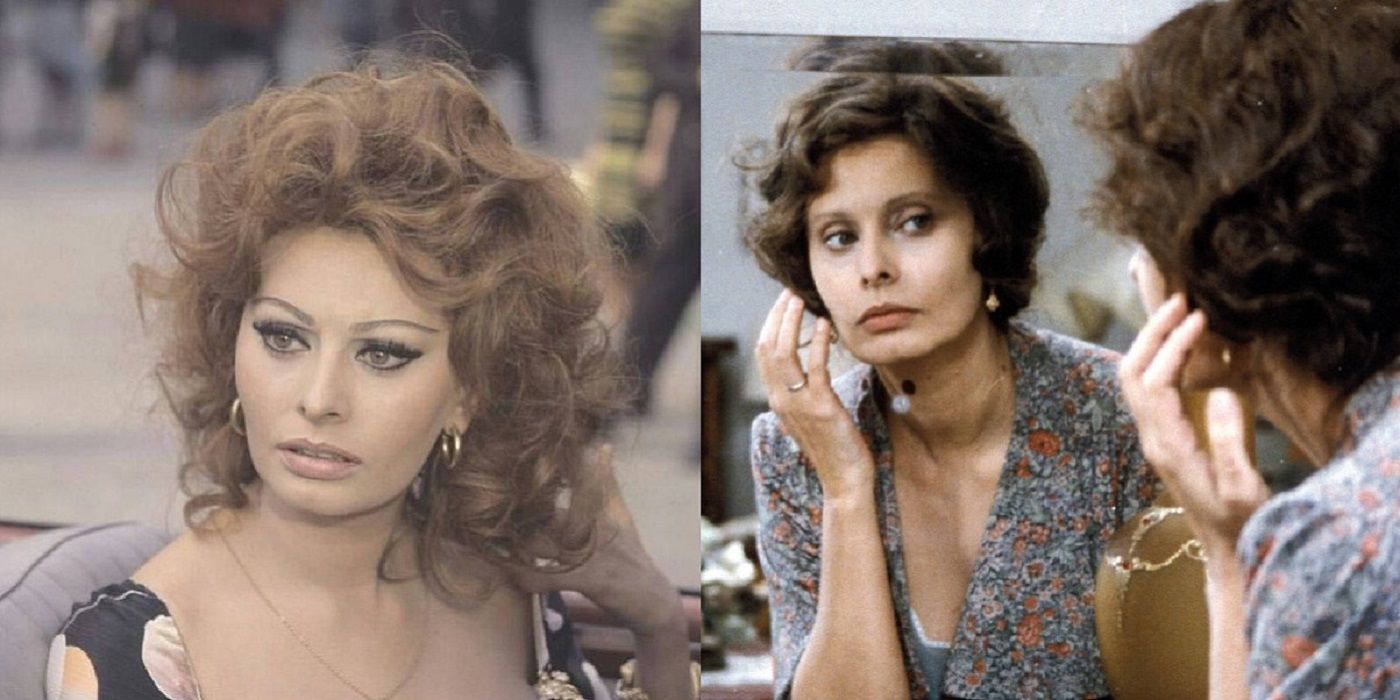 Sophia Loren in Marriage Italian Style and in A Special Day