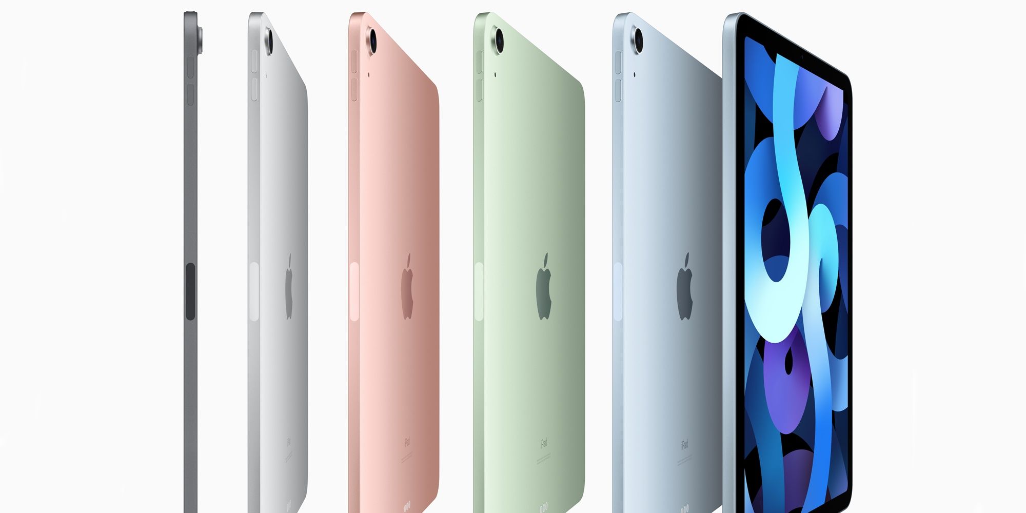 iPad Air in all available colors