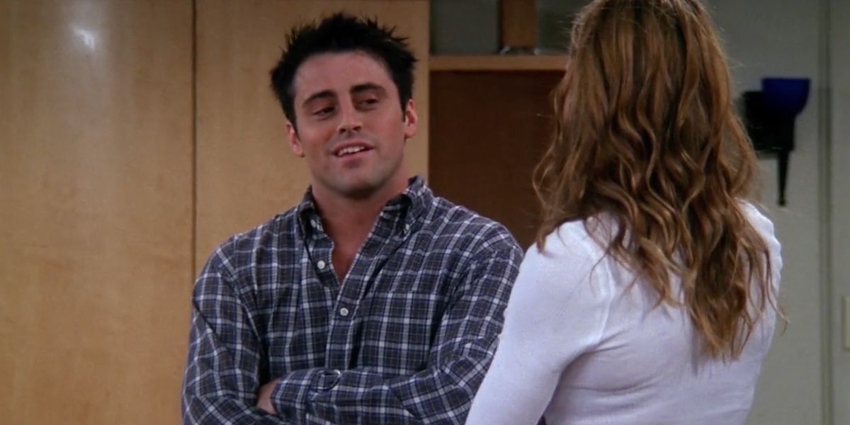 Joey flirts with Janine in season 6 of Friends