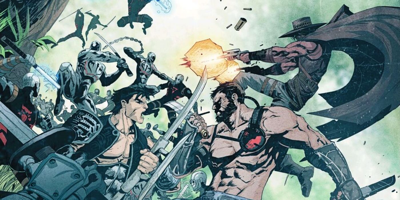Kano and the Black Dragon Clan in the Mortal Kombat Comics