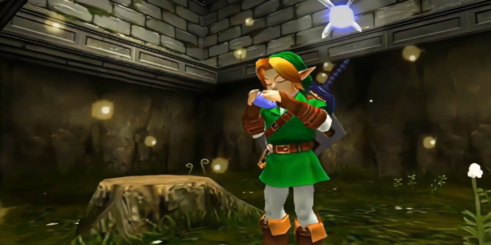 Link in The Legend of Zelda: Ocraina of Time 