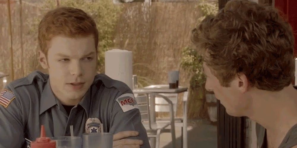 Ian telling Lip about Caleb cheating