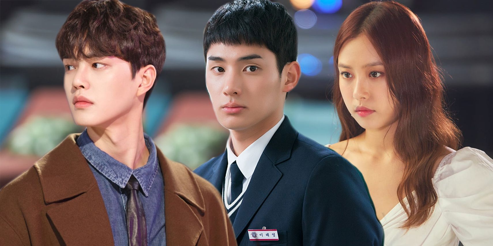 Sun-oh, Hye-Young and Gul-mi main characters in Love Alarm