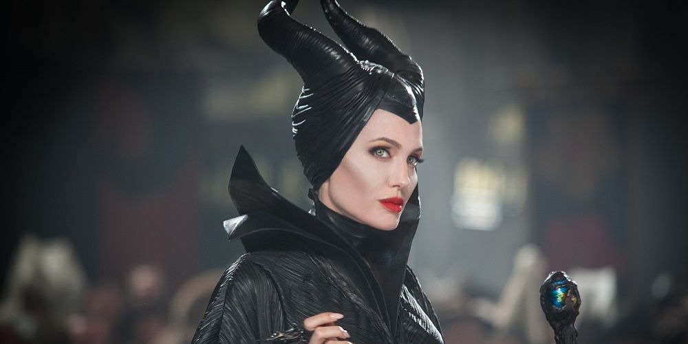 Maleficent at the Christening in Melficent