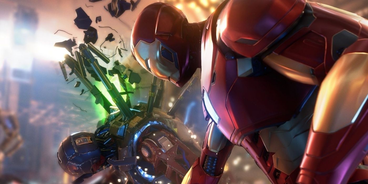 marvel's avengers game iron man fight