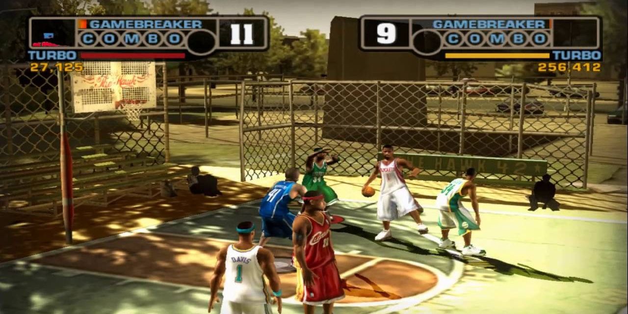 Gameplay of NBA Street V3