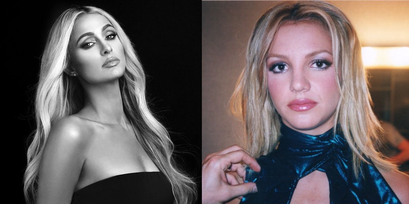 paris hilton and britney spears in documentary series posters