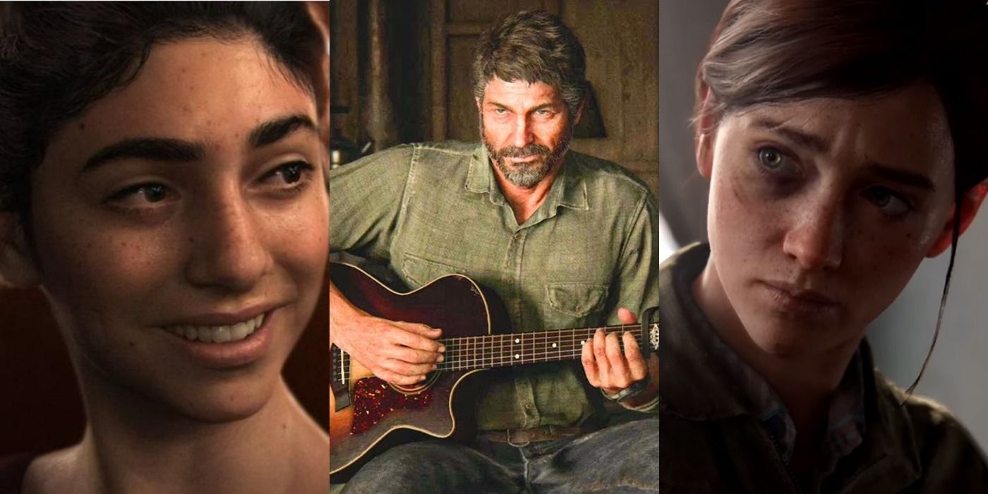 Dina, Joel And Ellie From The Last Of Us