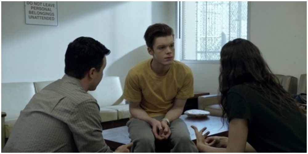 Ian as a patient at mental health facility