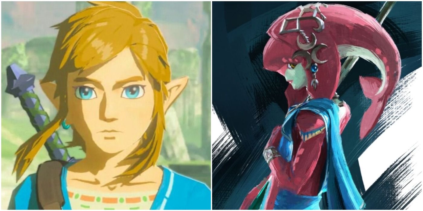 Breath of the Wild, Link and Mipha