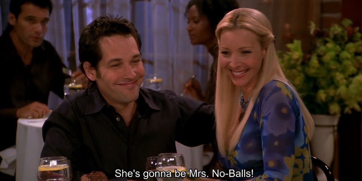 Mike proposes to Phoebe in Friends