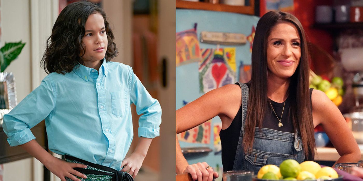 Split image of Daniel and Punky from Punky Brewster, both standing with their hands on their hips