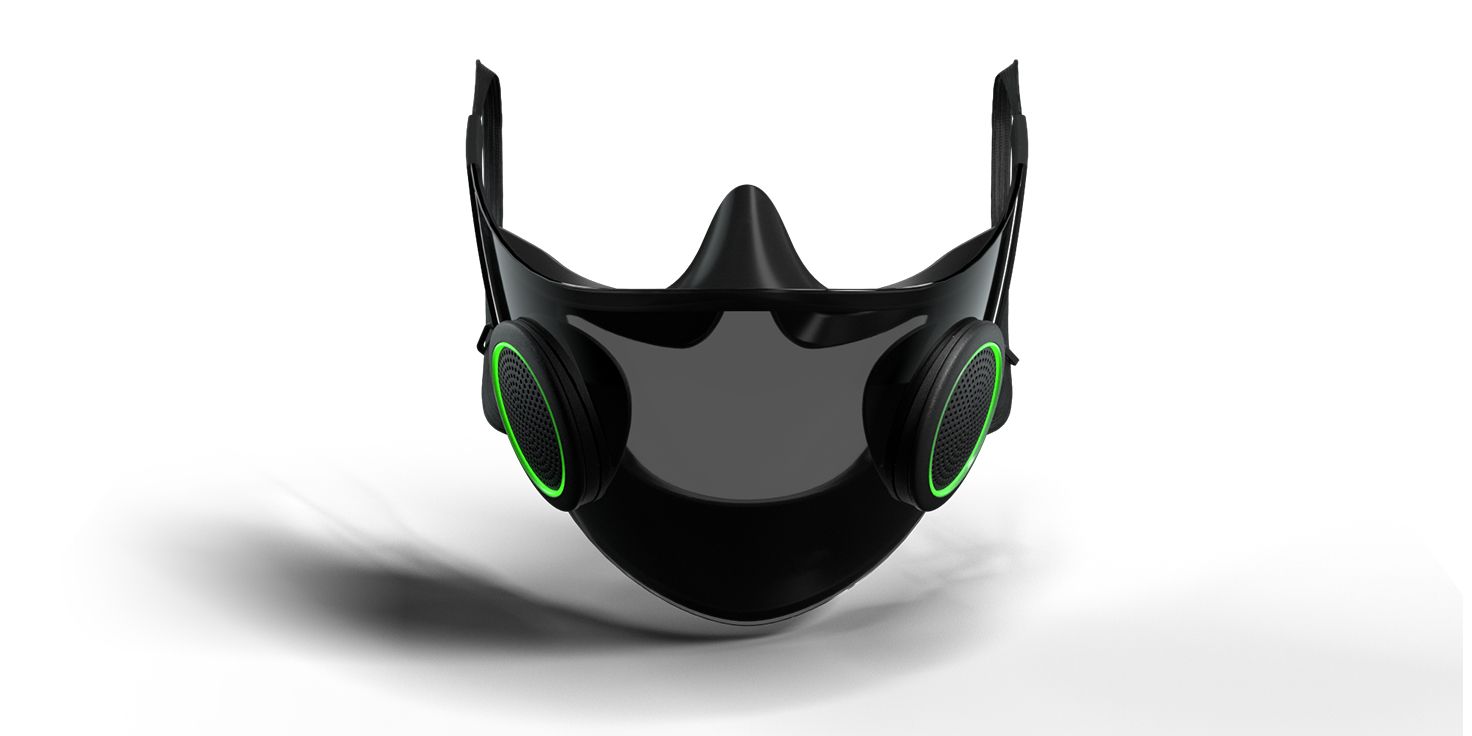 Razer Smart Mask on a white background