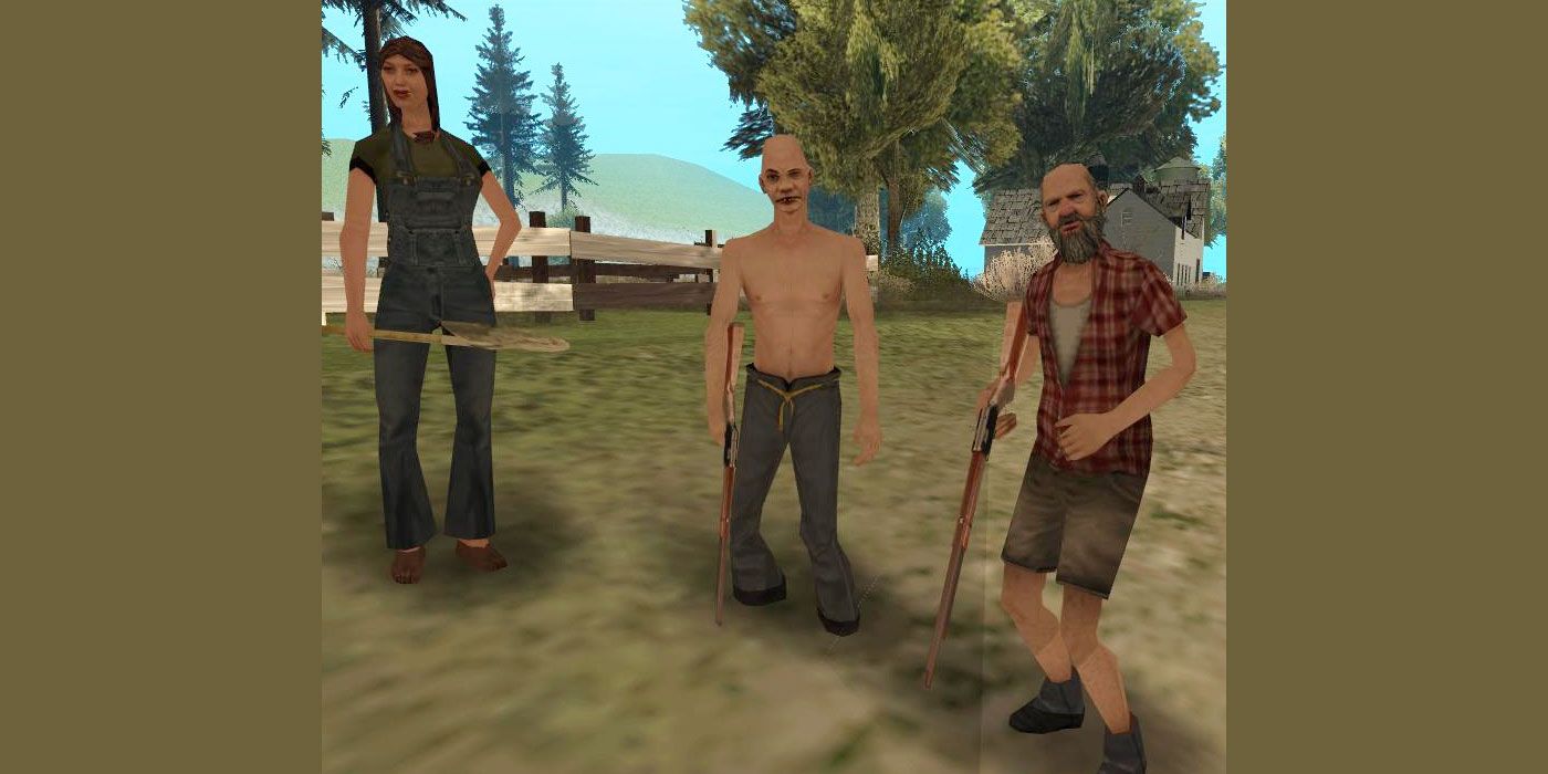 Every GTA: San Andreas Gang Grand Theft Auto 5 Ignored Survivalists